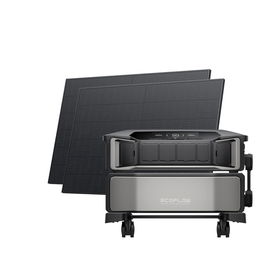 generador solar ecoflow delta pro ultra fv rígido de 400 w