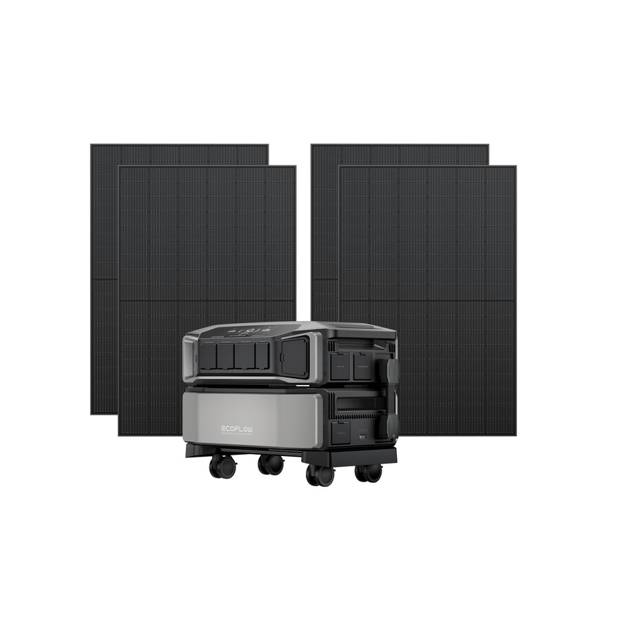 generador solar ecoflow delta pro ultra fv rígido de 400 w