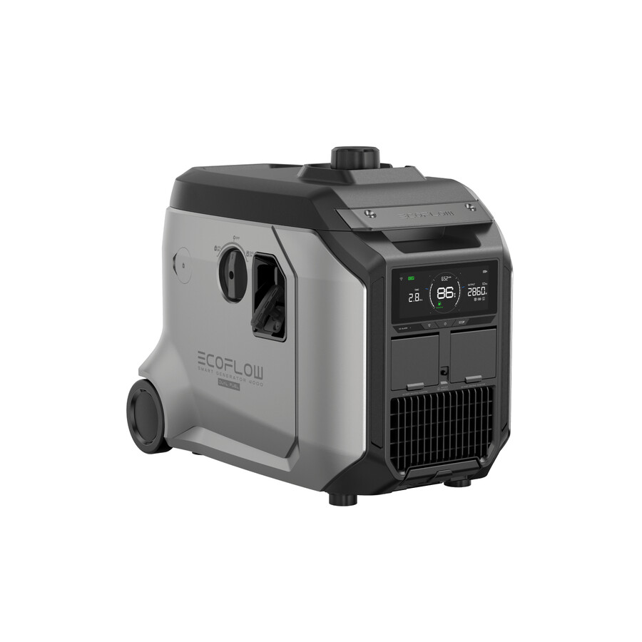 generador inteligente ecoflow 4000 combustible dual