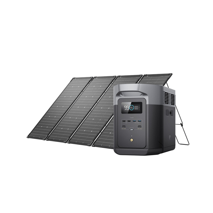 kit solar ecoflow delta 2 max 500w