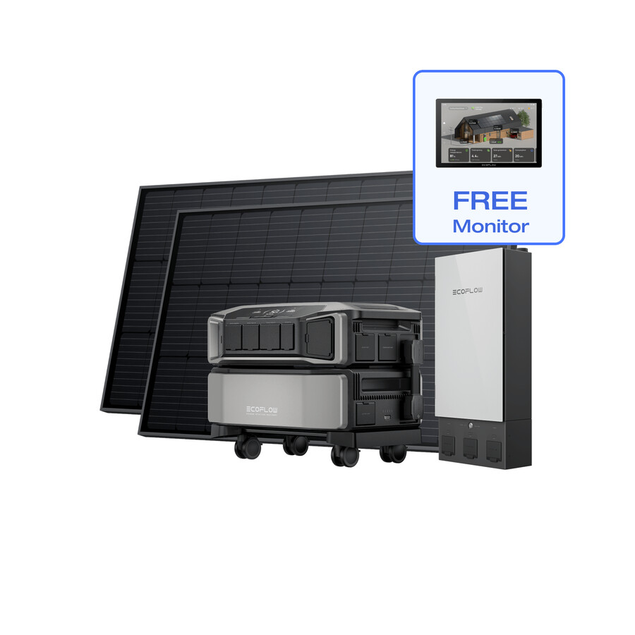 panel ecoflow delta pro ultra smart home 2 2 paneles solares rígidos de 400 w powerinsight gratuito exclusivo web