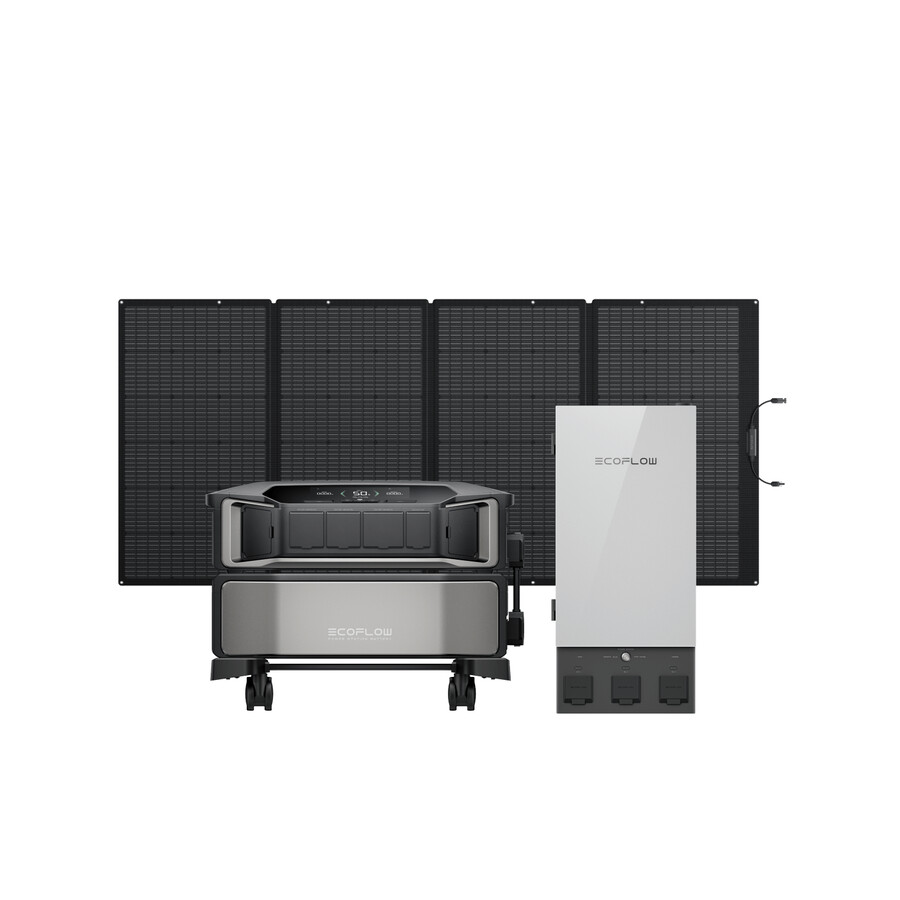 ecoflow delta pro ultra panel smart home 2 panel solar portátil de 400 w monitor gratuito exclusivo web