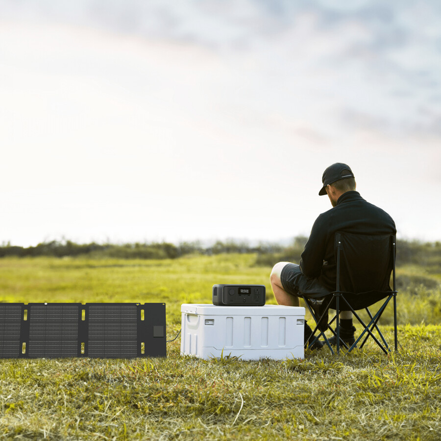 panel solar ecoflow river 3 45w
