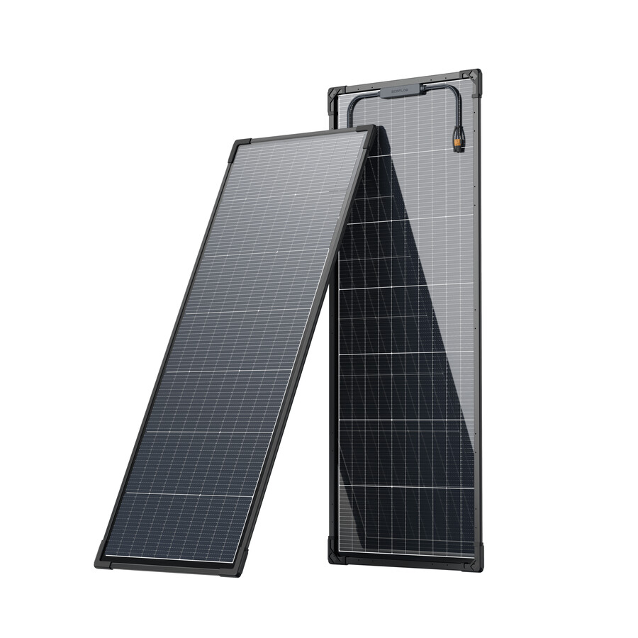 panel solar rígido ecoflow 130w rvmax