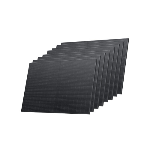 panel solar rígido ecoflow de 400 w soportes de montaje solares rígidos
