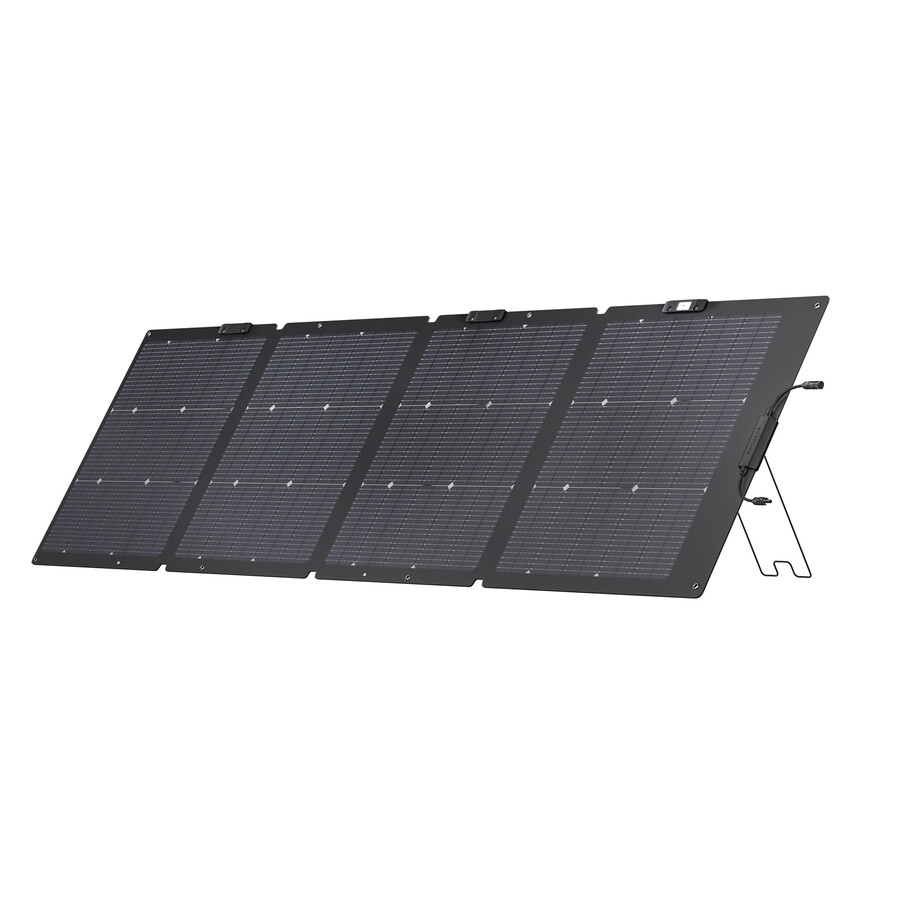 panel solar portátil bifacial ecoflow nextgen de 220 w