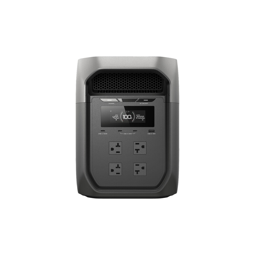 estación de energía portátil ecoflow delta 3 max 2048 wh