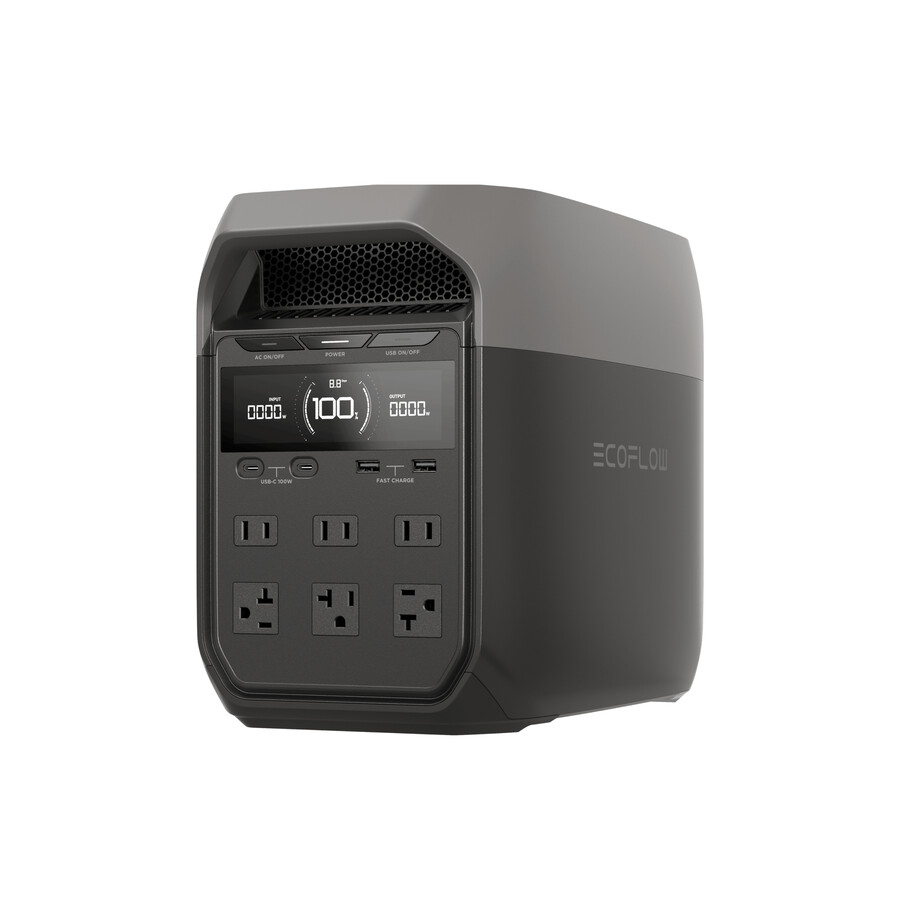 central eléctrica portátil ecoflow delta 3