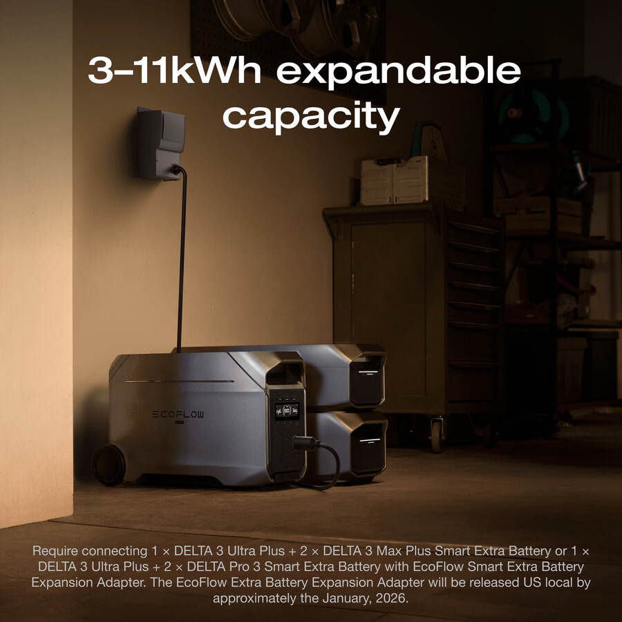 estación de energía portátil ecoflow delta 3 ultra series 3072 wh