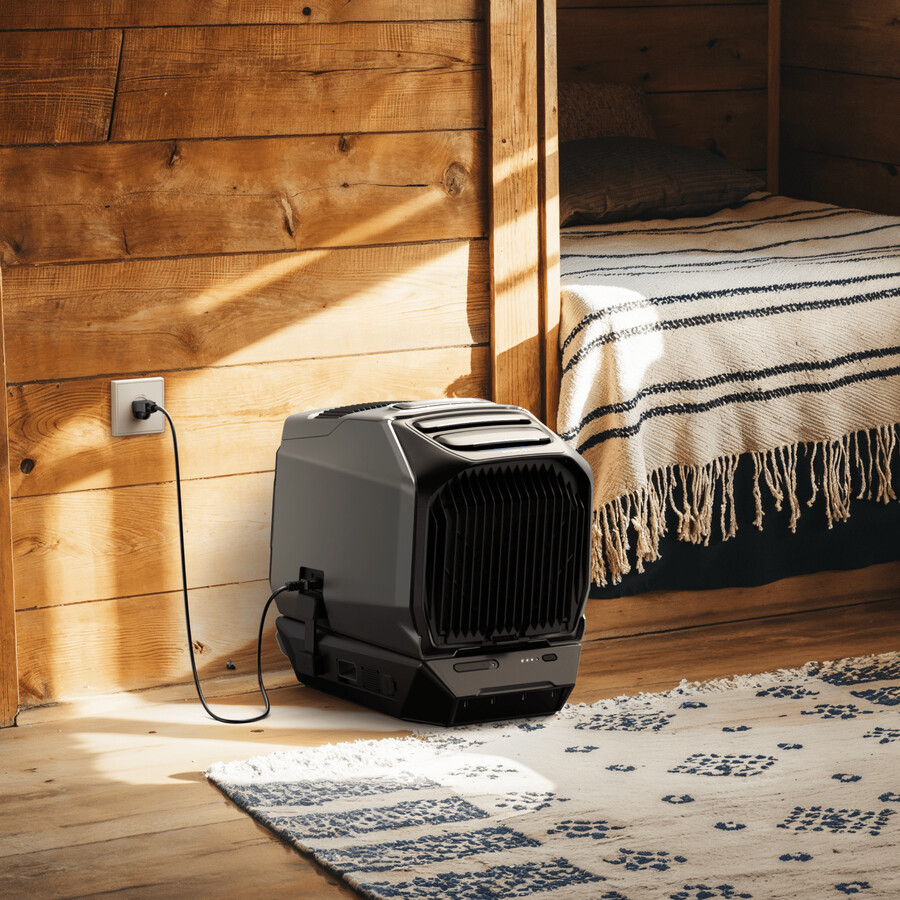 aire acondicionado portátil ecoflow wave 3 con calentador